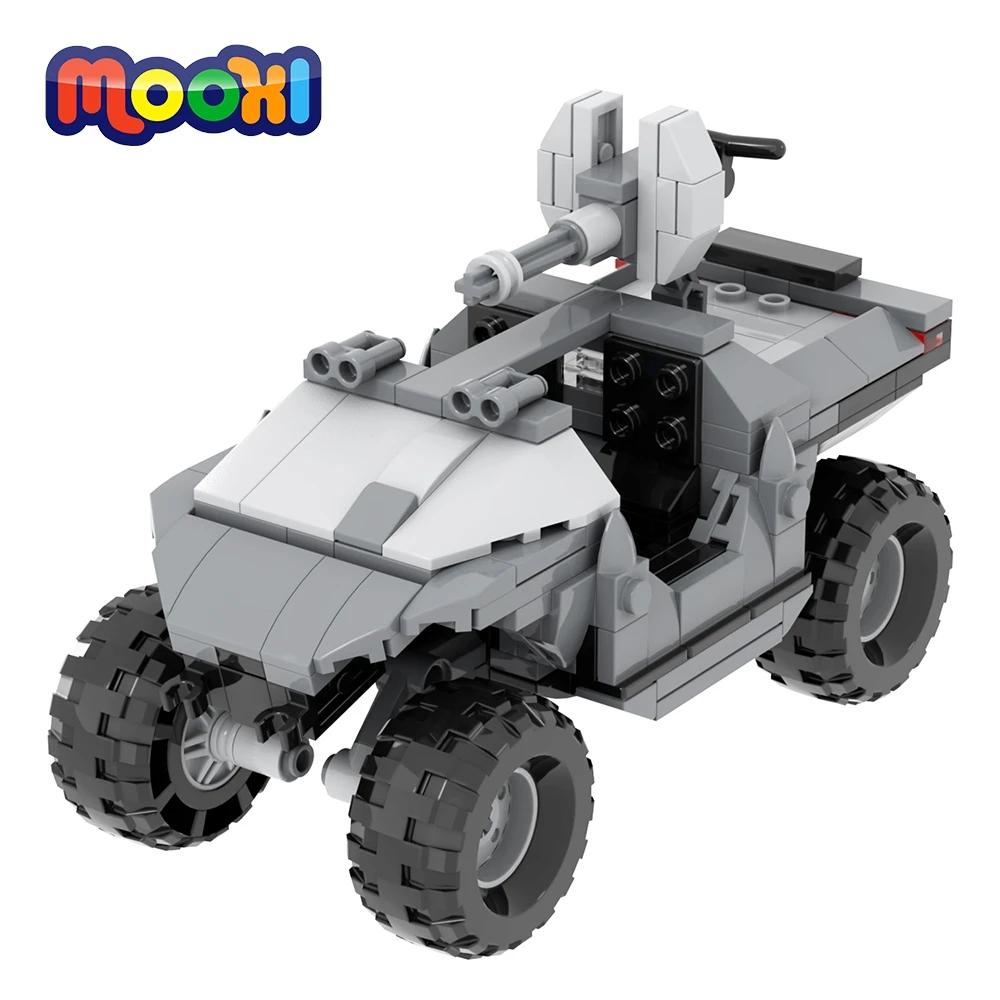 MOOXI HALOED Warthog M12, MOC 긯  ġ ATV Kelly-087 ȣȯ ׼ ǱԾ  , 峭 , MOC1436, 307 